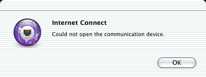 Connect failed