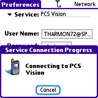Network preferences connect